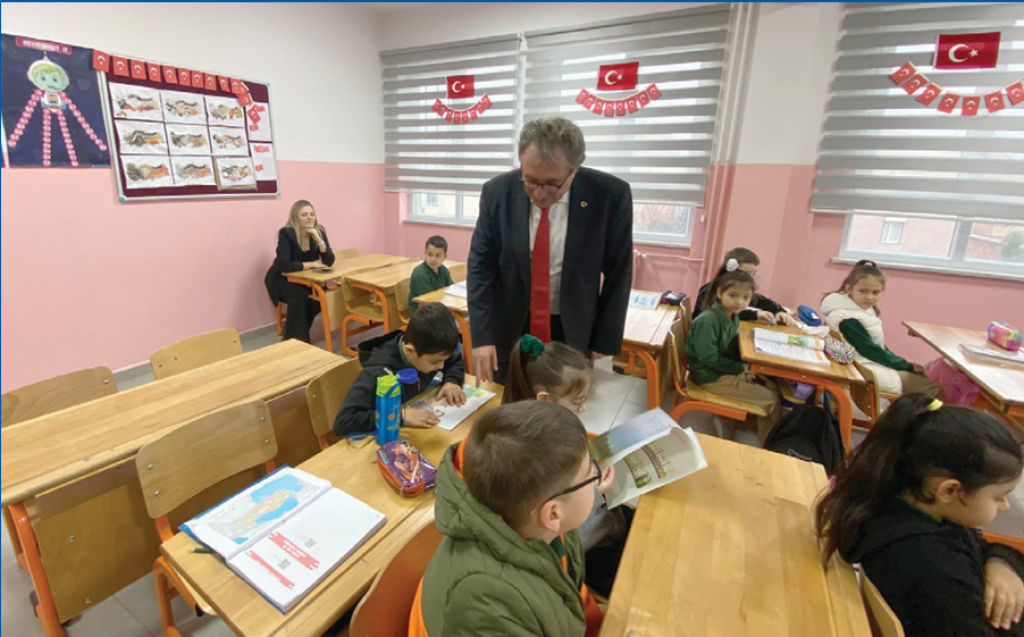 Şarköy Kaymakamı Ahmet Naci  Helvacı, Okulları  Ziyaret Etti